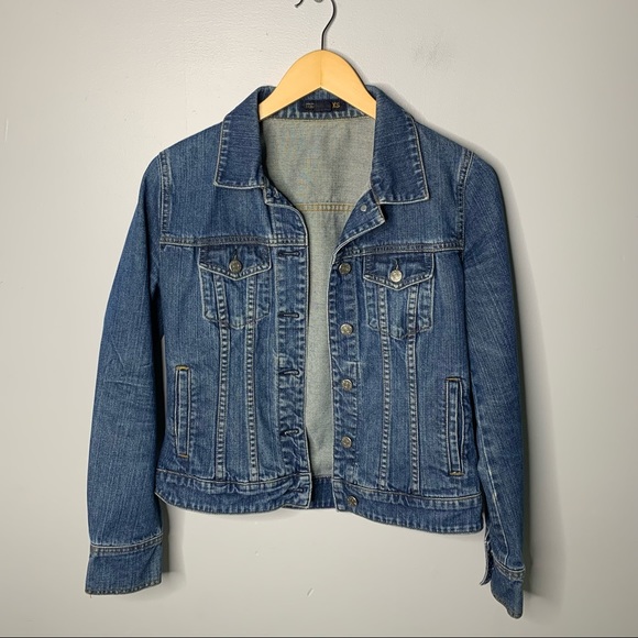 J. Crew Dark Wash Jean Jacket / XS